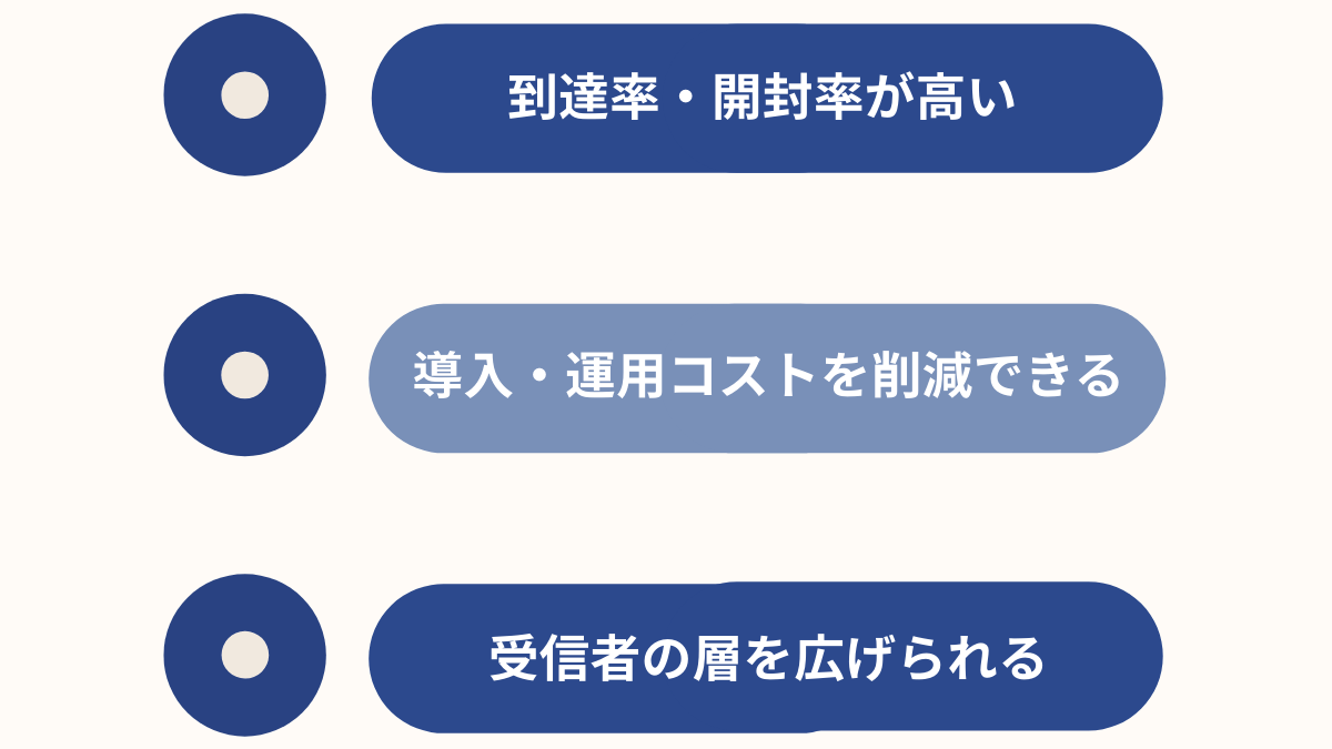 SMSを一斉送信するメリット