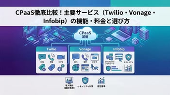 【2026年最新】CPaaS比較完全ガイド|主要サービスの機能・料金・導入事例を徹底解説