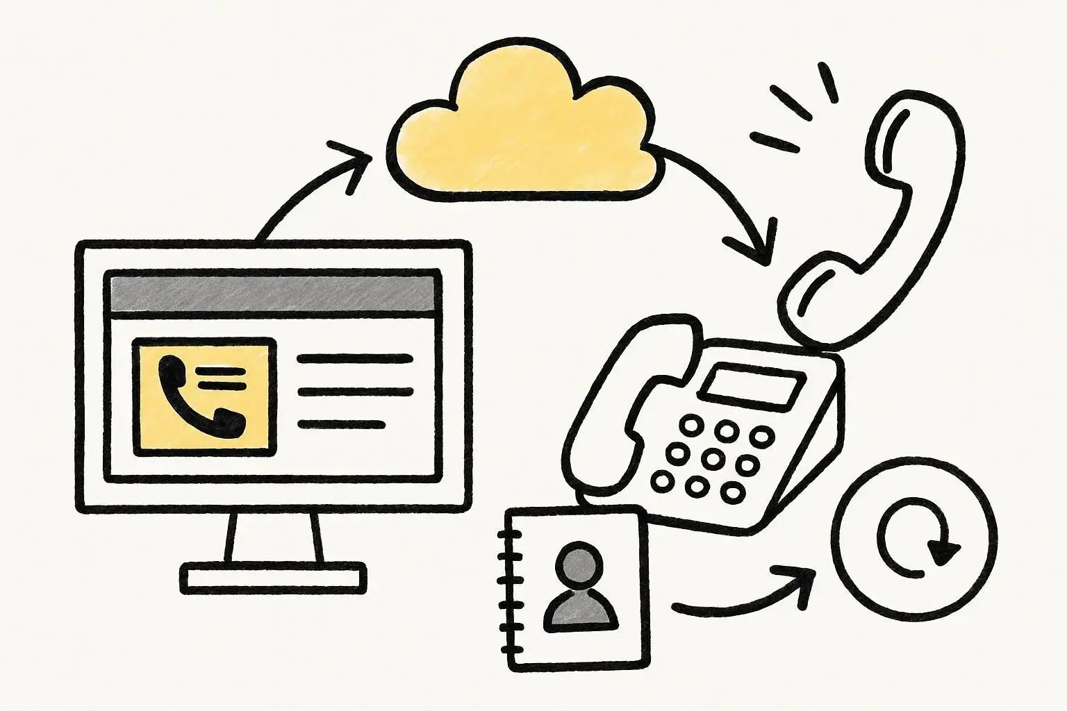 kintoneにおける通話機能とは