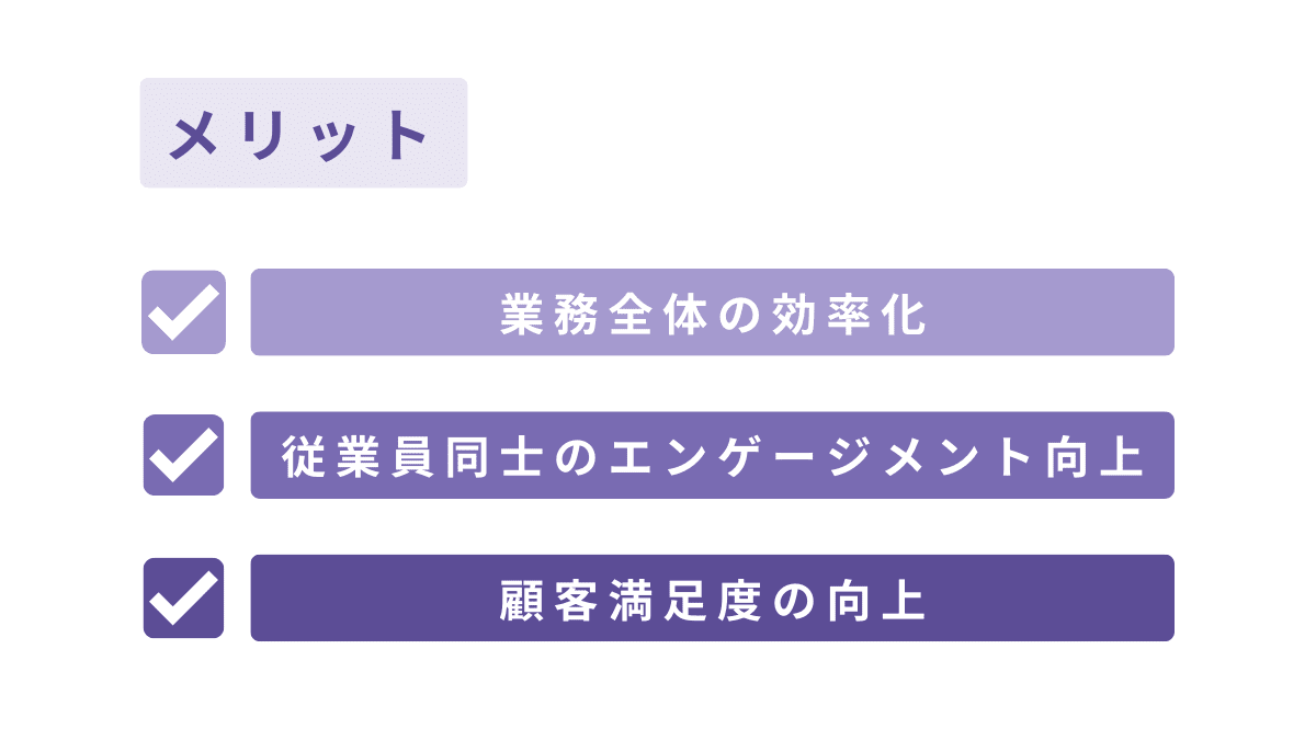 コミュニケーションをDX化するメリット