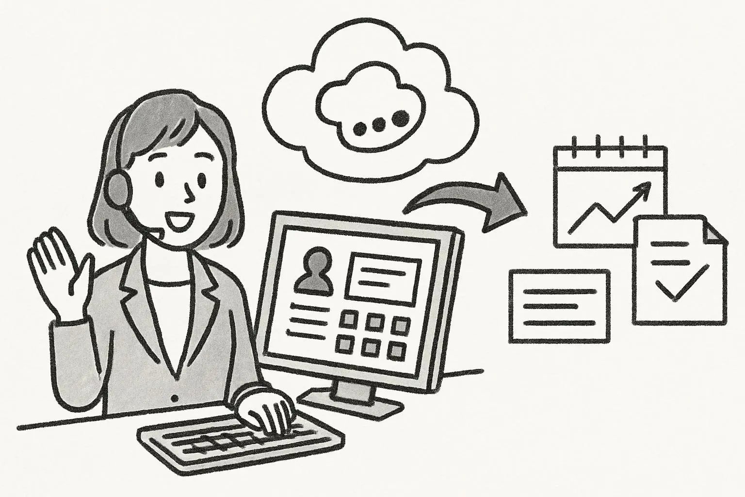 kintoneを活用したコールセンター業務の事例