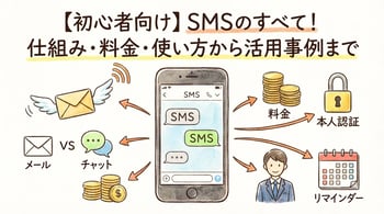 SMS（ショートメッセージ）とは？使い方・料金・活用事例を初心者向けに徹底解説