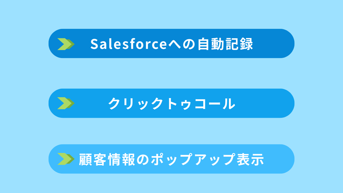 SalesforceとCTIの連携によってできること