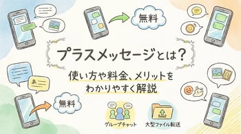 プラスメッセージとは？使い方や料金、メリットをわかりやすく解説